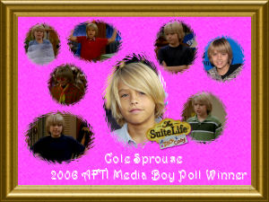 Cole Sprouse First Place Award