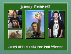 Jimmy Bennett First Place Award